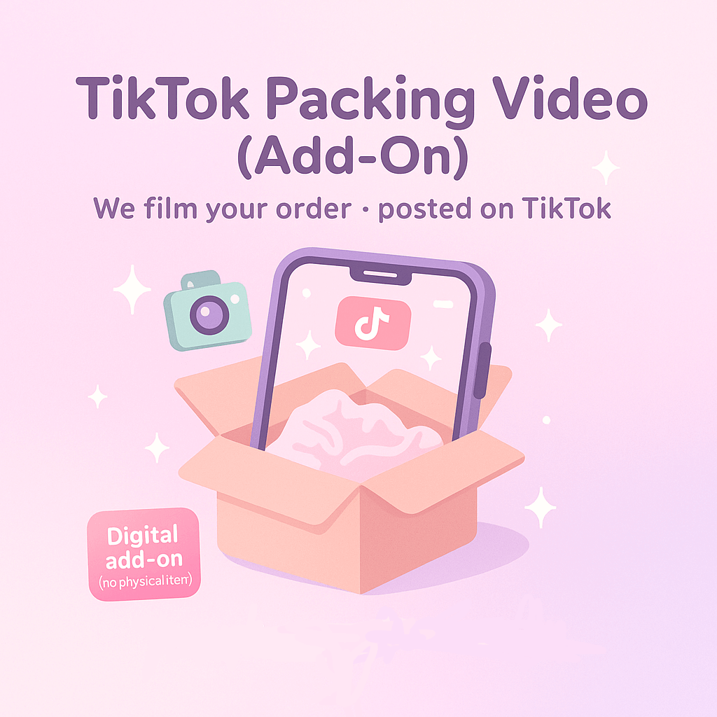 TikTok Packing Video (Add-On) Hazel Scoops